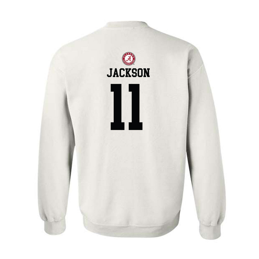 Alabama - NCAA Football : Ian Jackson - Sports Shersey Crewneck Sweatshirt-1