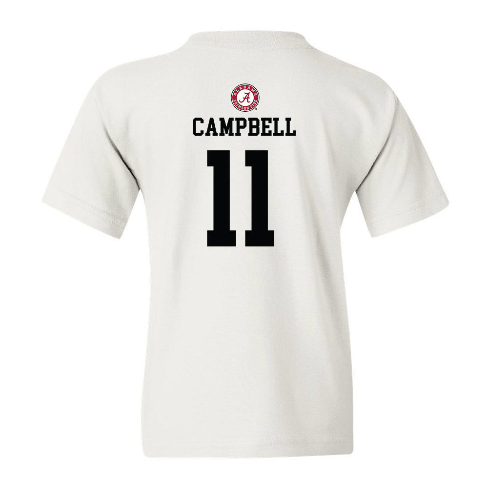 Alabama - NCAA Football : Jihaad Campbell - Sports Shersey Youth T-Shirt