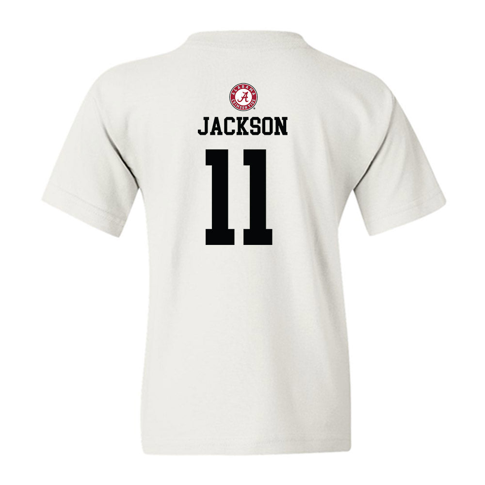 Alabama - NCAA Football : Ian Jackson - Sports Shersey Youth T-Shirt-1