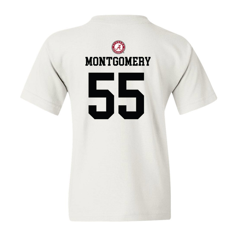 Alabama - NCAA Football : Roq Montgomery - Sports Shersey Youth T-Shirt