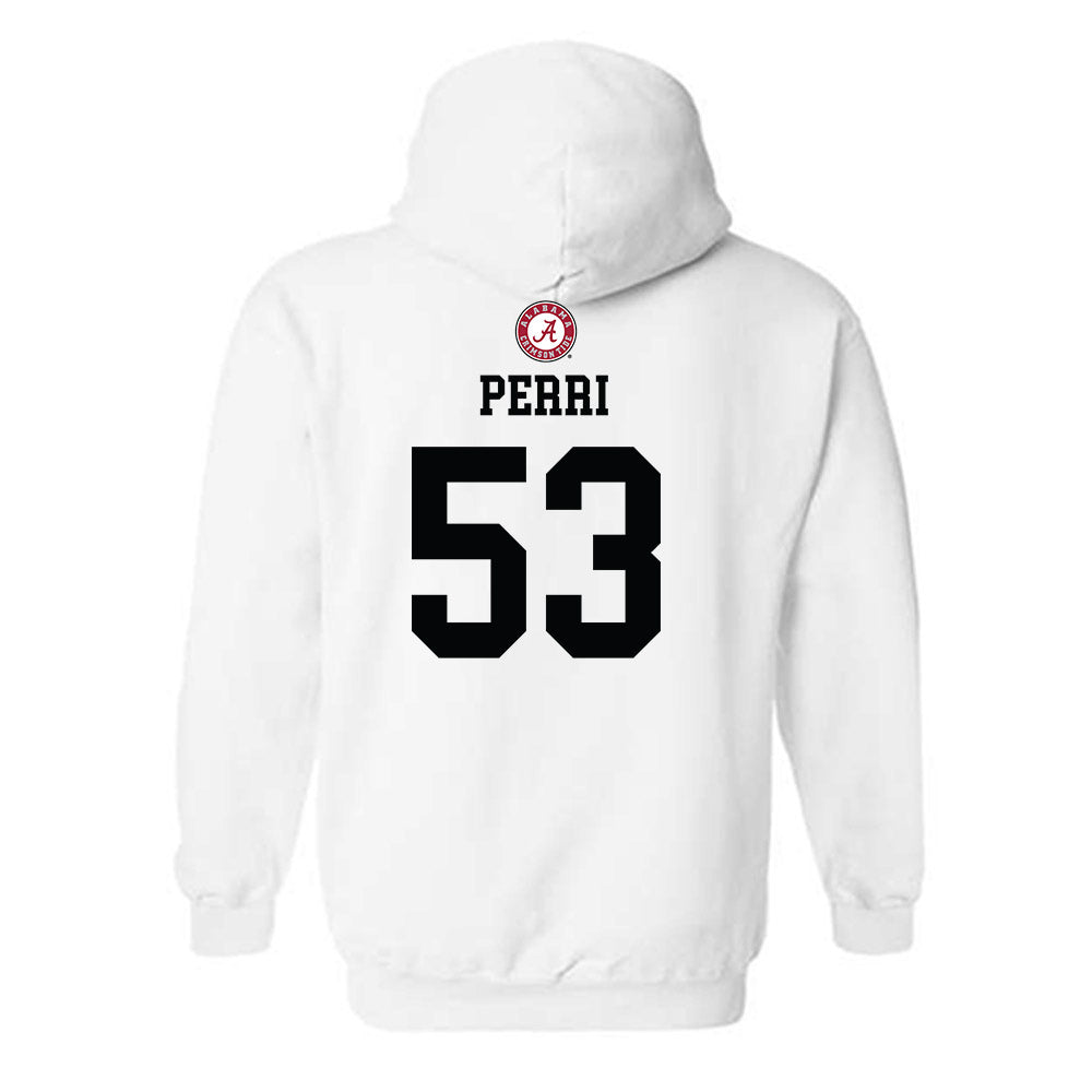 Alabama - NCAA Football : Vito Perri - Sports Shersey Hooded Sweatshirt