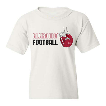 Alabama - NCAA Football : Jihaad Campbell - Sports Shersey Youth T-Shirt