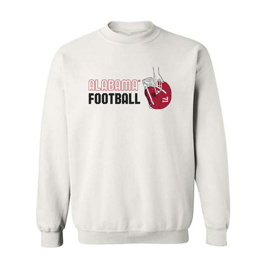 Alabama - NCAA Football : Jackson Howell - Sports Shersey Crewneck Sweatshirt
