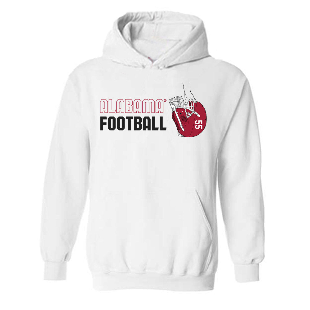 Alabama - NCAA Football : Roq Montgomery - Sports Shersey Hooded Sweatshirt