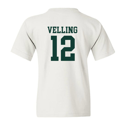 Michigan State - NCAA Football : Jack Velling - Hail Mary Youth T-Shirt-1