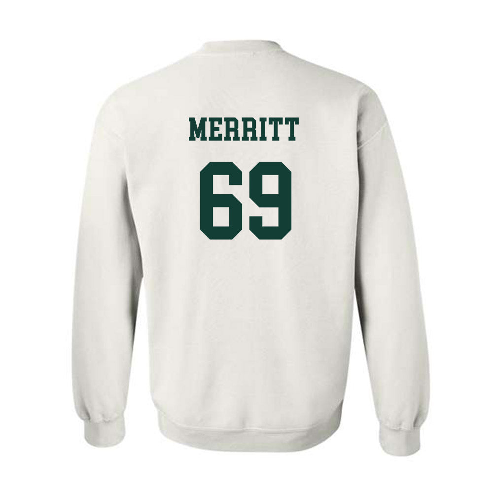 Michigan State - NCAA Football : Jacob Merritt - Hail Mary Crewneck Sweatshirt