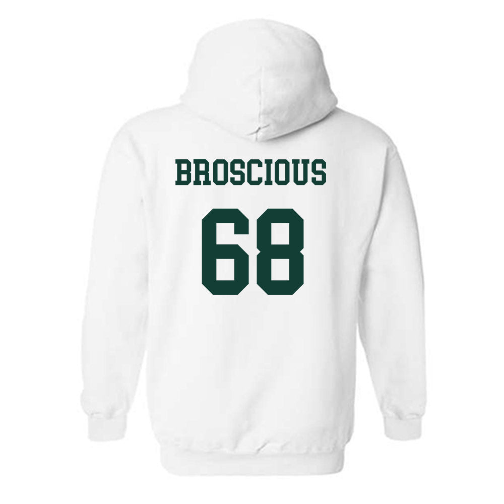 Michigan State - NCAA Football : Gavin Broscious - Hail Mary Hooded Sweatshirt