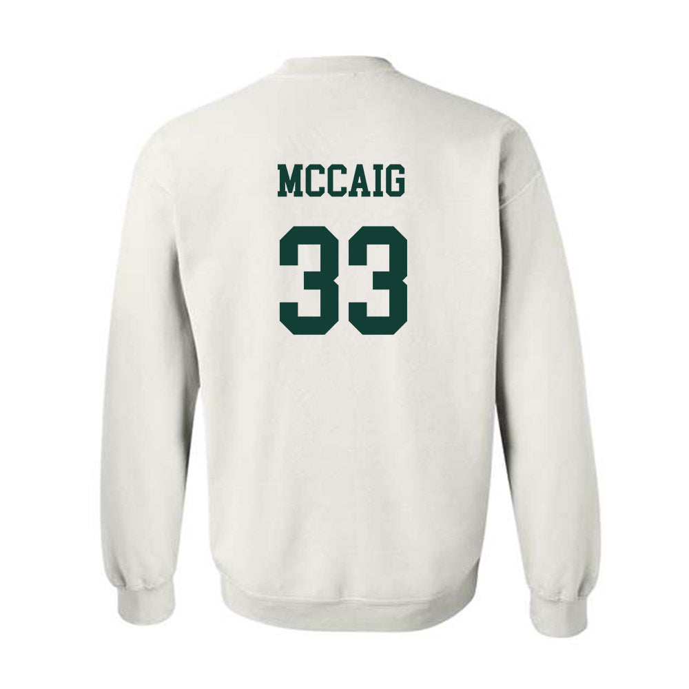 Michigan State - NCAA Football : Jaxon McCaig - Hail Mary Crewneck Sweatshirt