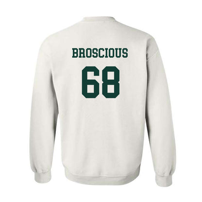 Michigan State - NCAA Football : Gavin Broscious - Hail Mary Crewneck Sweatshirt