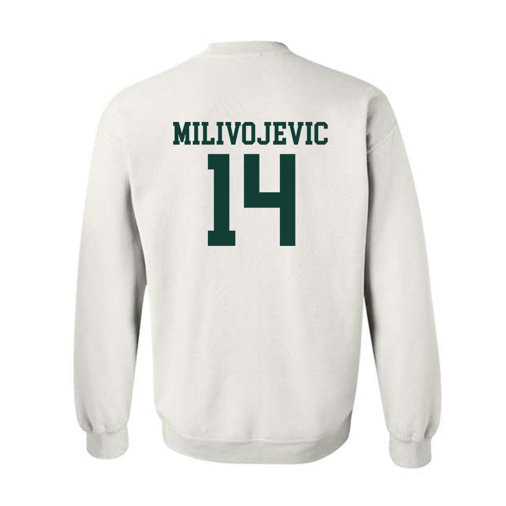 Michigan State - NCAA Football : Alessio Milivojevic - Hail Mary Crewneck Sweatshirt