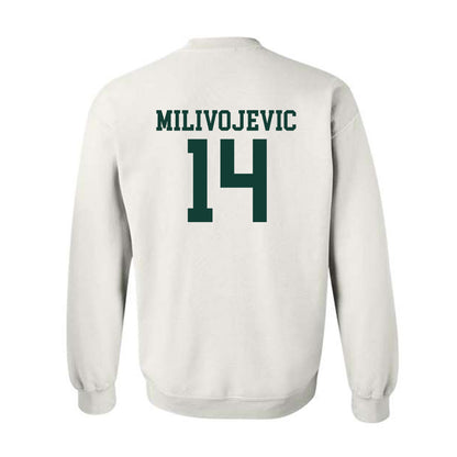 Michigan State - NCAA Football : Alessio Milivojevic - Hail Mary Crewneck Sweatshirt
