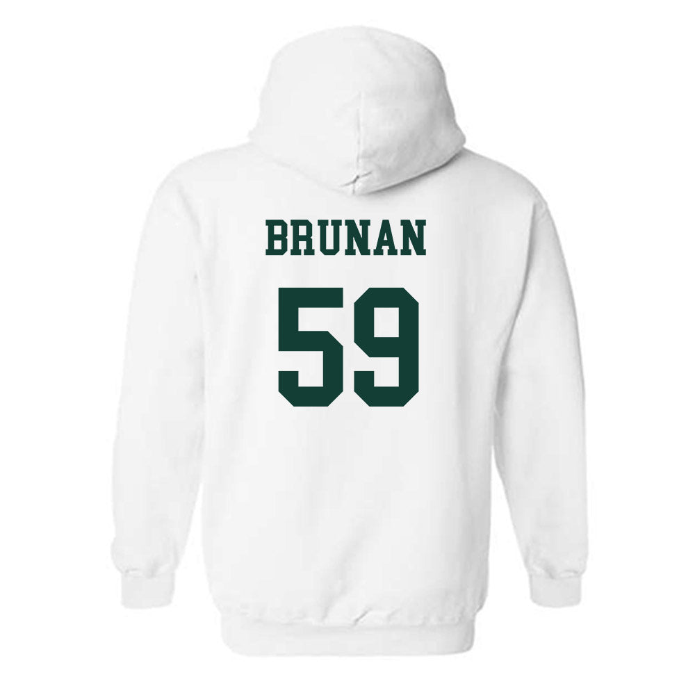 Michigan State - NCAA Football : Kyler Brunan - Hail Mary Hooded Sweatshirt