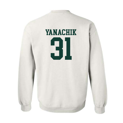 Michigan State - NCAA Football : Jack Yanachik - Hail Mary Crewneck Sweatshirt