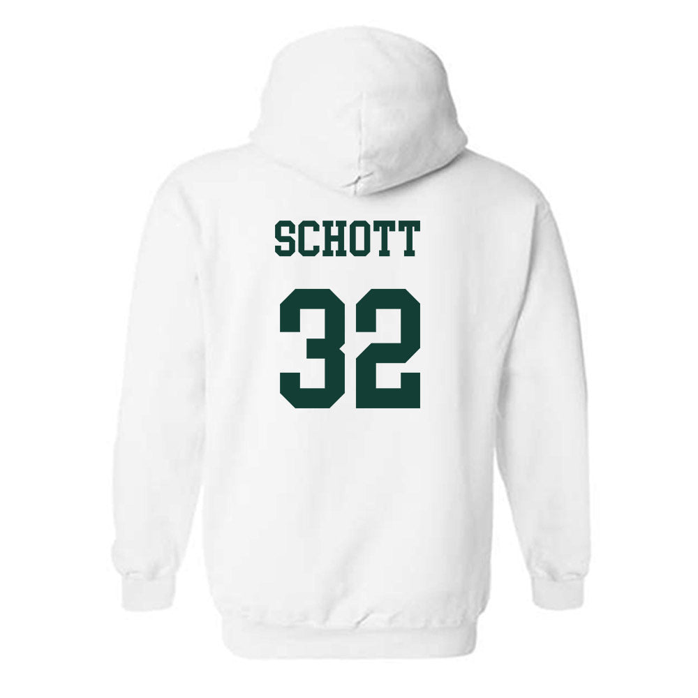 Michigan State - NCAA Football : James Schott - Hail Mary Hooded Sweatshirt