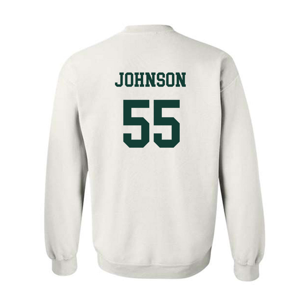 Michigan State - NCAA Football : Rakeem Johnson - Hail Mary Crewneck Sweatshirt-1