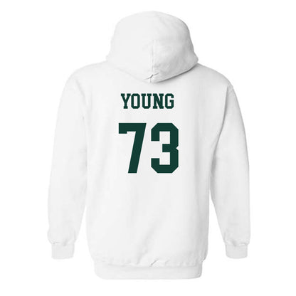 Michigan State - NCAA Football : Rustin Young - Hail Mary Hooded Sweatshirt-1