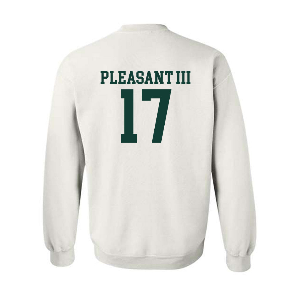 Michigan State - NCAA Football : Eddie Pleasant III - Hail Mary Crewneck Sweatshirt