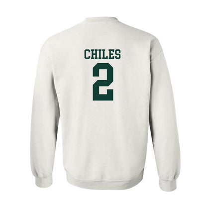 Michigan State - NCAA Football : Aidan Chiles - Hail Mary Crewneck Sweatshirt