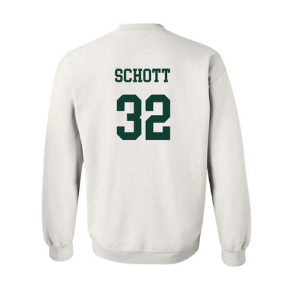 Michigan State - NCAA Football : James Schott - Hail Mary Crewneck Sweatshirt