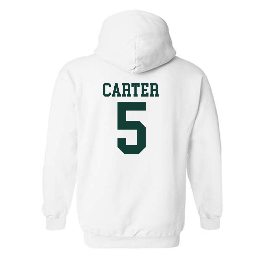 Michigan State - NCAA Football : Nathan Carter - Hail Mary Hooded Sweatshirt