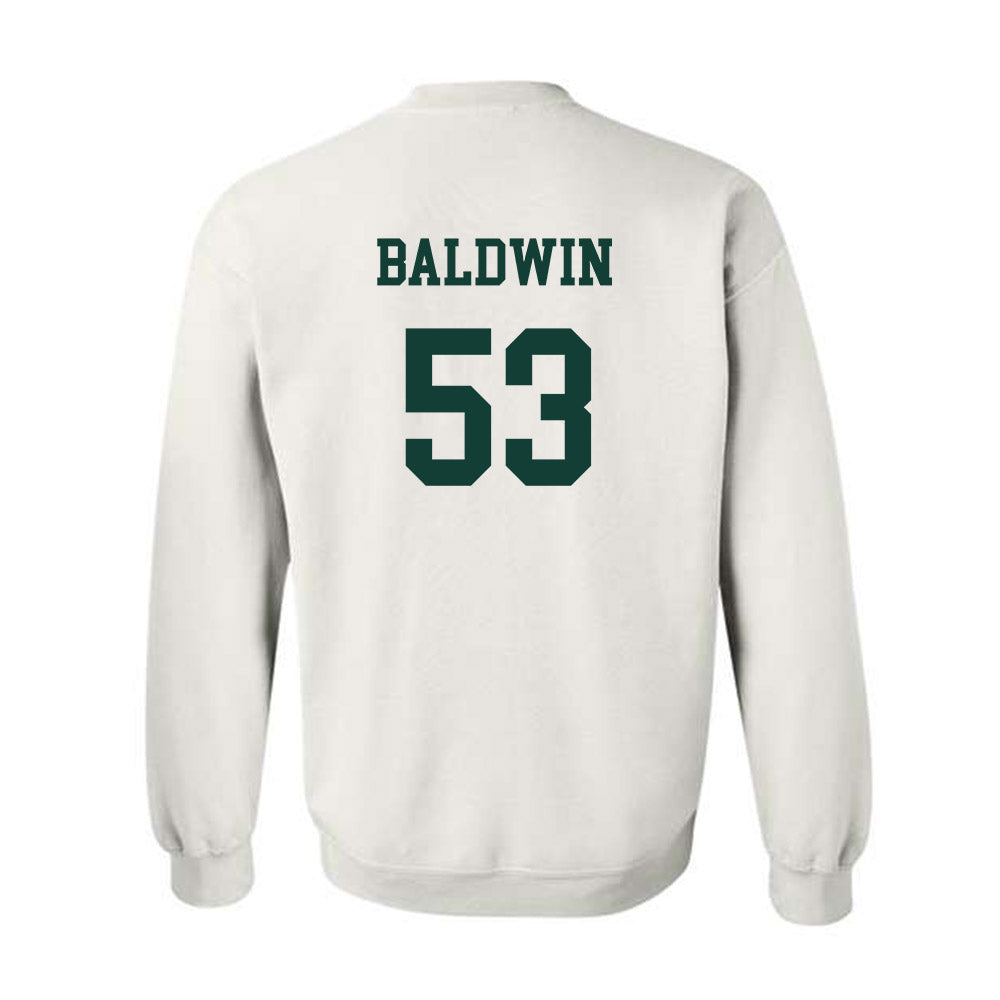 Michigan State - NCAA Football : Brandon Baldwin - Hail Mary Crewneck Sweatshirt