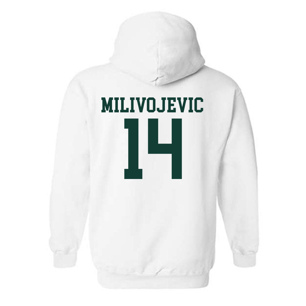 Michigan State - NCAA Football : Alessio Milivojevic - Hail Mary Hooded Sweatshirt