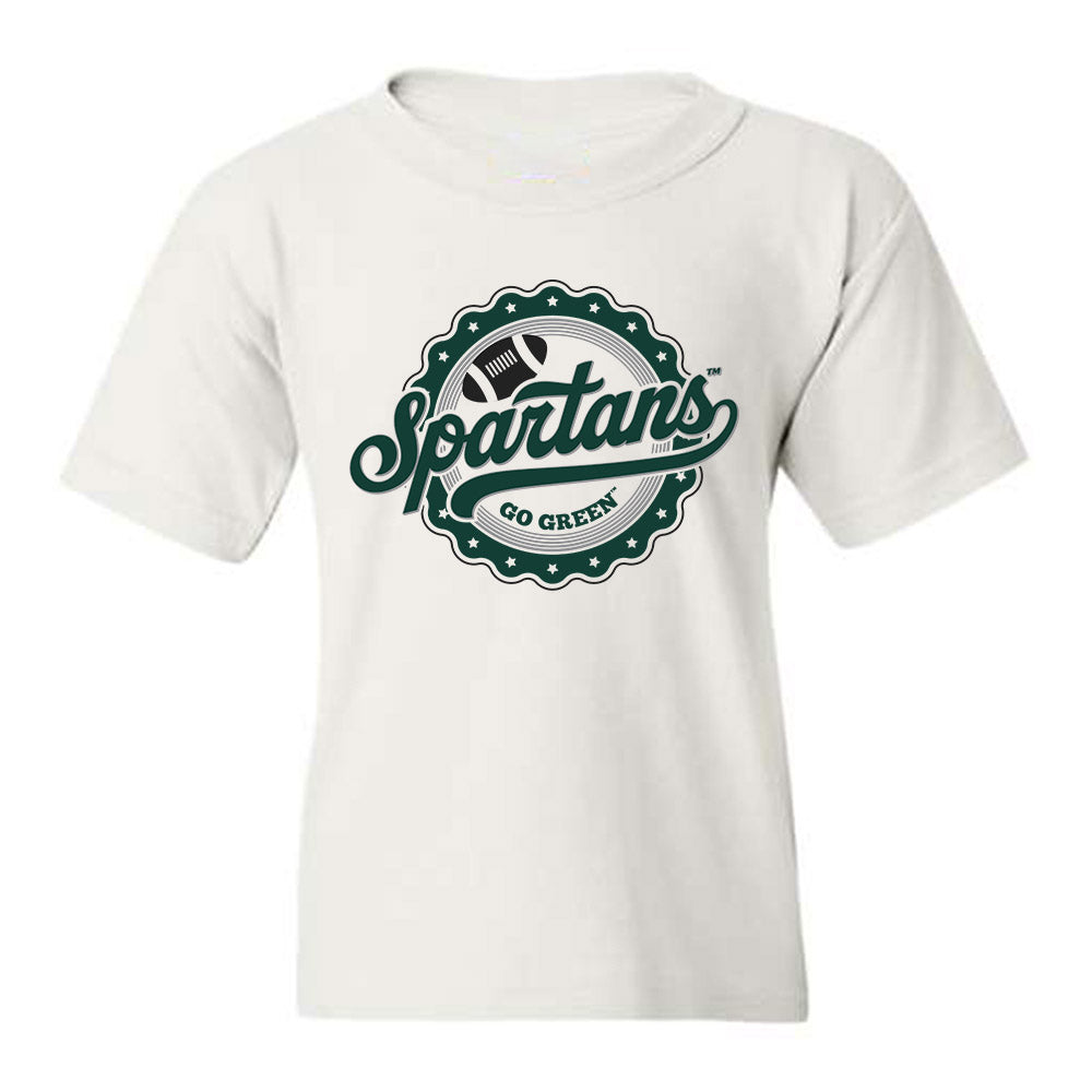 Michigan State - NCAA Football : Grant Calcagno - Hail Mary Youth T-Shirt