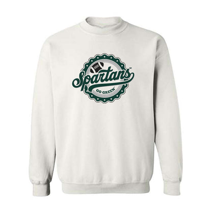 Michigan State - NCAA Football : Rustin Young - Hail Mary Crewneck Sweatshirt-0