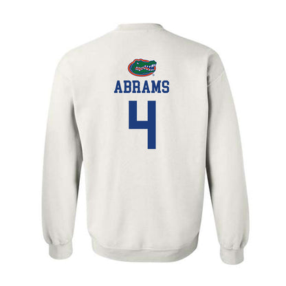 Florida - NCAA Football : TJ Abrams - Crewneck Sweatshirt Sports Shersey