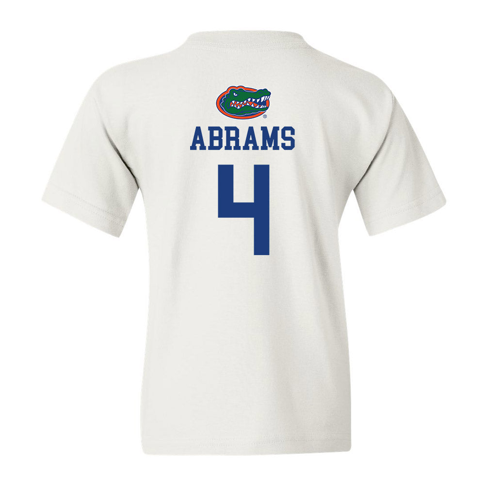 Florida - NCAA Football : TJ Abrams - Youth T-Shirt Sports Shersey