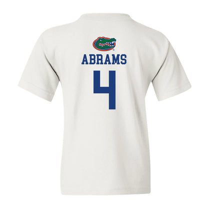 Florida - NCAA Football : TJ Abrams - Youth T-Shirt Sports Shersey