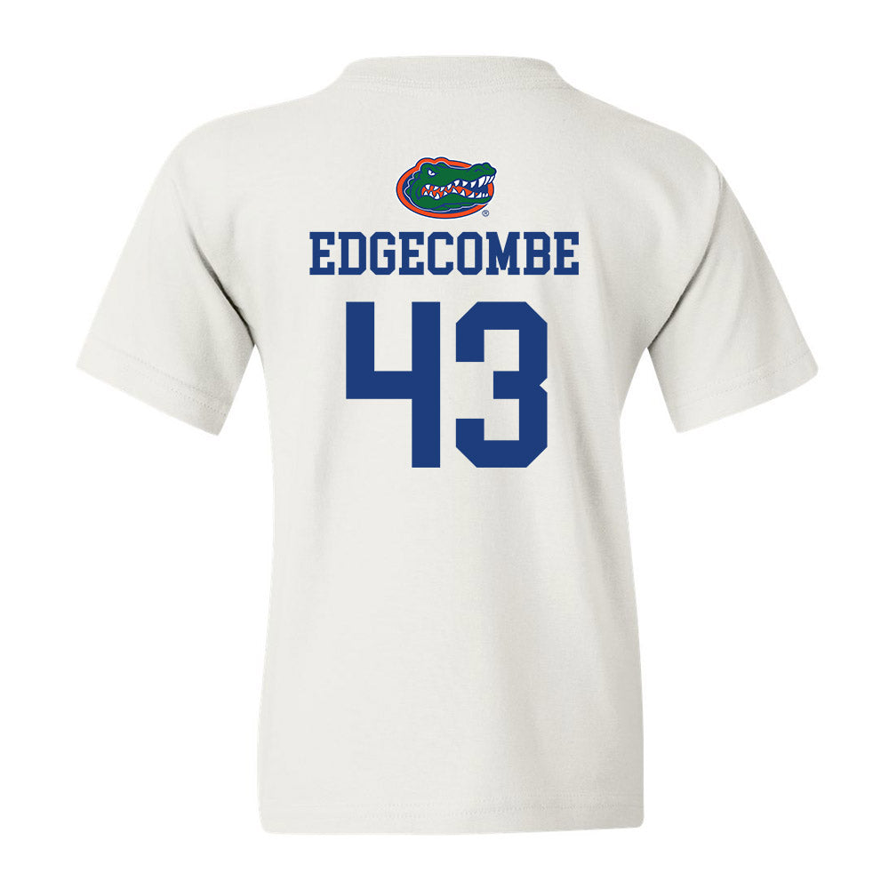 Florida - NCAA Football : Jaden Edgecombe - Youth T-Shirt Sports Shersey