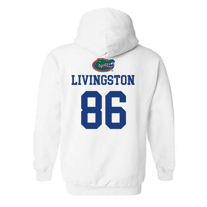 Florida - NCAA Football : Tony Livingston - Sports Shersey Hooded Sweatshirt