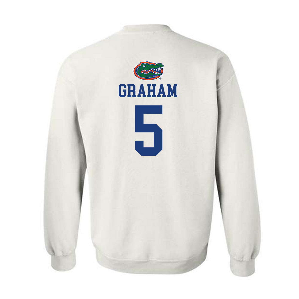 Florida - NCAA Football : Myles Graham - Crewneck Sweatshirt Sports Shersey