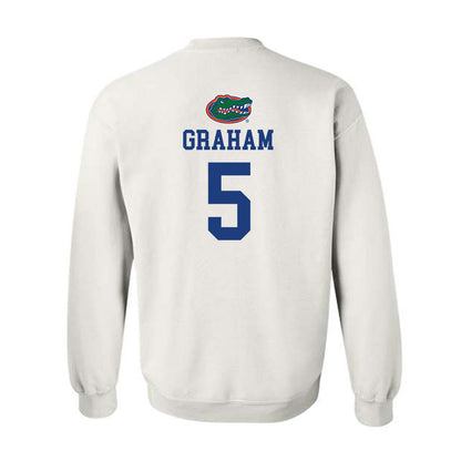 Florida - NCAA Football : Myles Graham - Crewneck Sweatshirt Sports Shersey