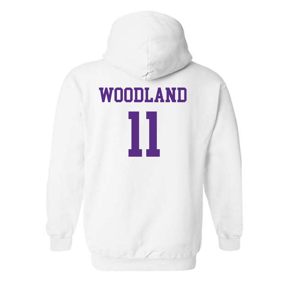 LSU - NCAA Football : PJ Woodland - Classic Shersey Hooded Sweatshirt