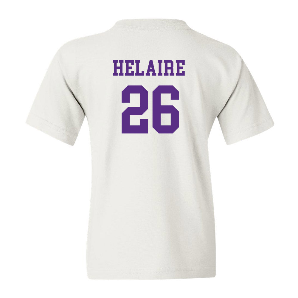 LSU - NCAA Football : Cowinn Helaire - Youth T-Shirt