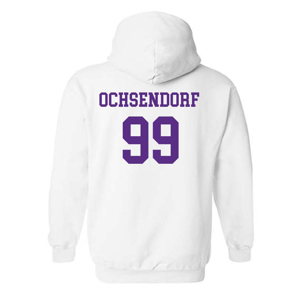 LSU - NCAA Football : Blake Ochsendorf - Classic Shersey Hooded Sweatshirt