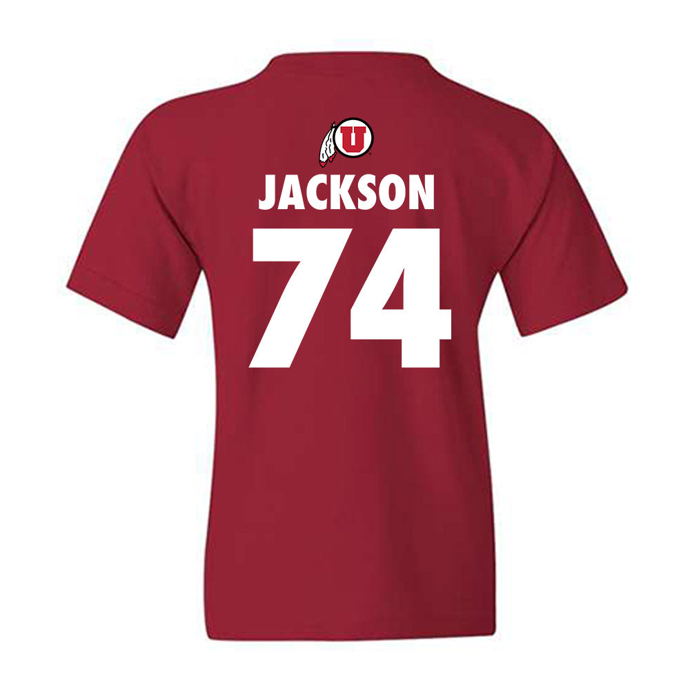 Utah - NCAA Football : Keith Olson - Youth T-Shirt-1