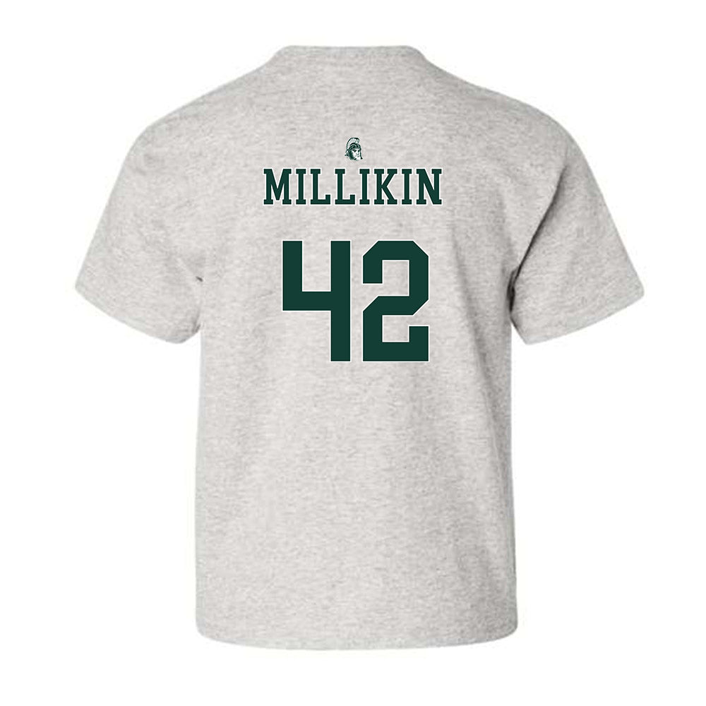 Michigan State - NCAA Football : David Millikin - Youth T-Shirt