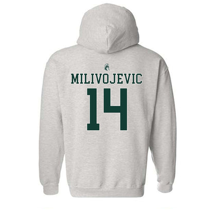Michigan State - NCAA Football : Alessio Milivojevic - Hooded Sweatshirt