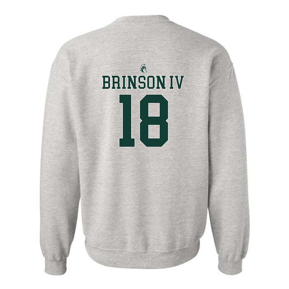 Michigan State - NCAA Football : Andrew Brinson IV - Crewneck Sweatshirt