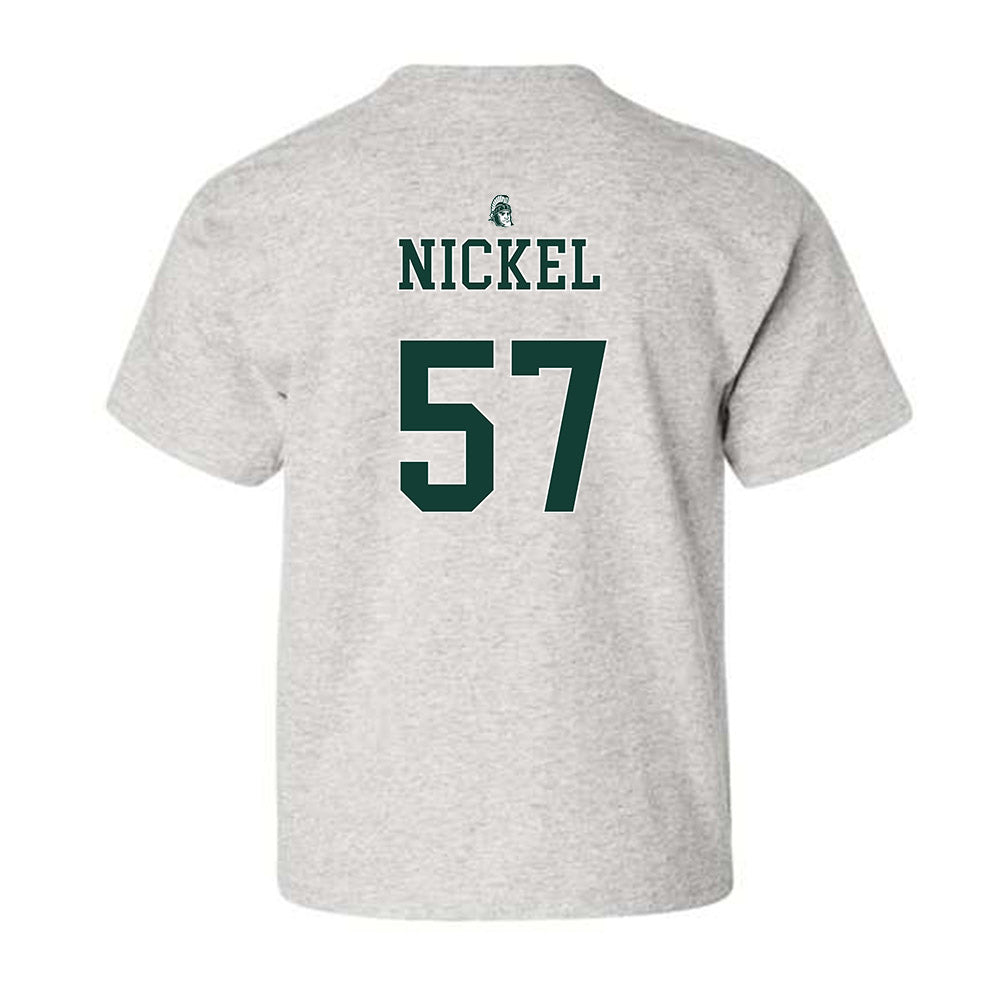 Michigan State - NCAA Football : Mason Nickel - Youth T-Shirt