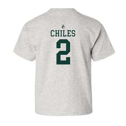 Michigan State - NCAA Football : Aidan Chiles - Youth T-Shirt