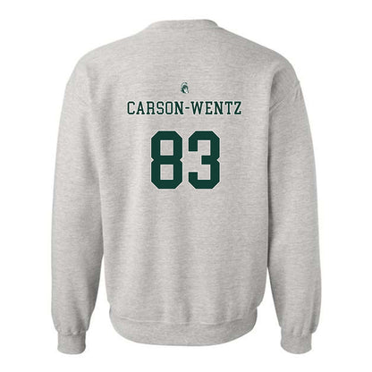 Michigan State - NCAA Football : Jack Carson-wentz - Crewneck Sweatshirt-1