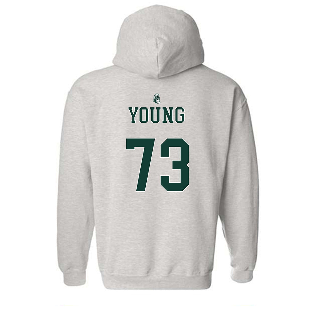 Michigan State - NCAA Football : Rustin Young - Hooded Sweatshirt-1