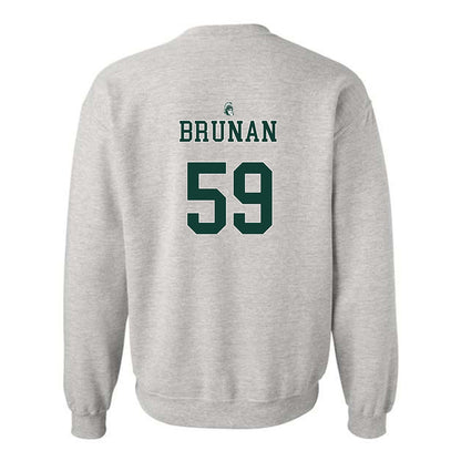 Michigan State - NCAA Football : Kyler Brunan - Crewneck Sweatshirt