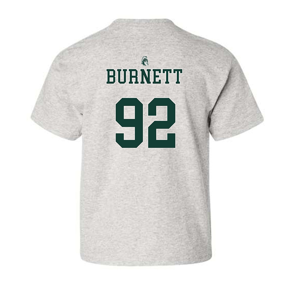 Michigan State - NCAA Football : Kekai Burnett - Youth T-Shirt