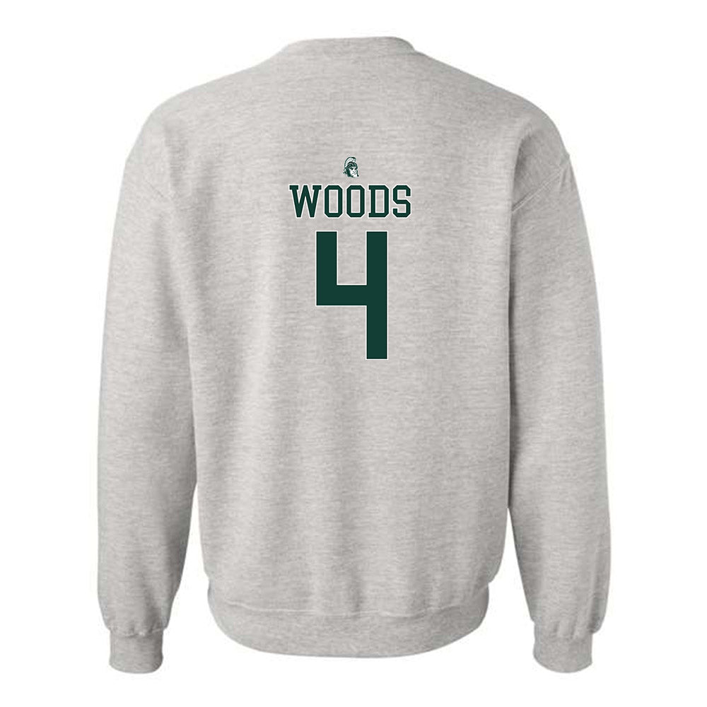 Michigan State - NCAA Football : Edward Woods - Crewneck Sweatshirt