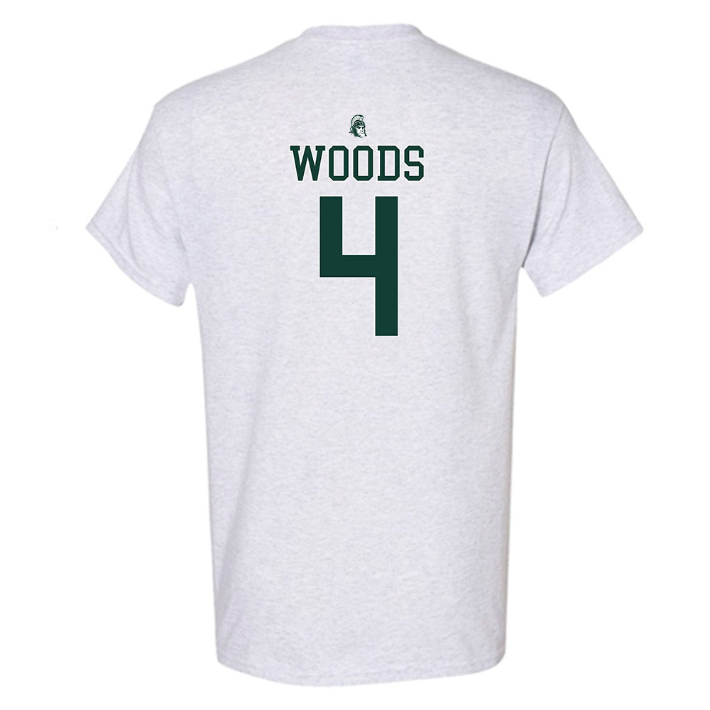 Michigan State - NCAA Football : Edward Woods - T-Shirt